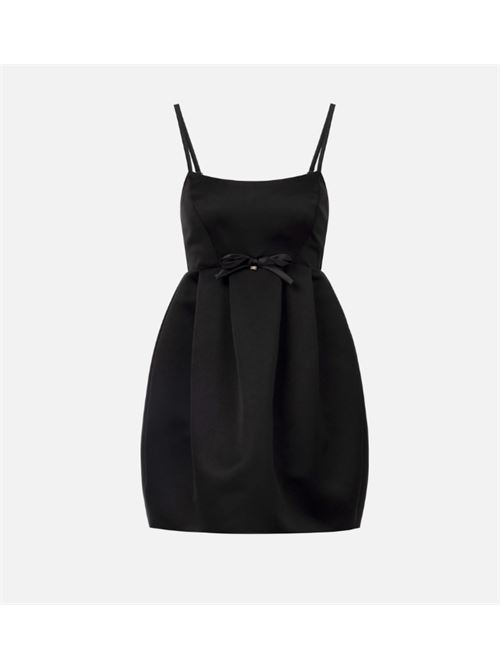 DRESS WITH BOW ELISABETTA FRANCHI | AB80451E2110 nero